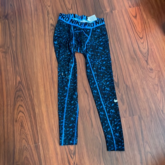 Nike pro compression pants Sz Small - Picture 1 of 5